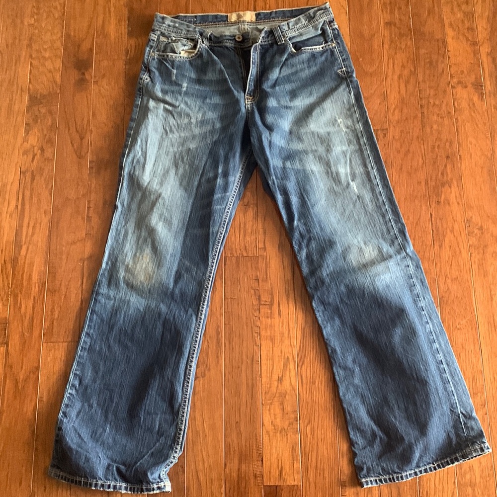 BKE mens blue jeans